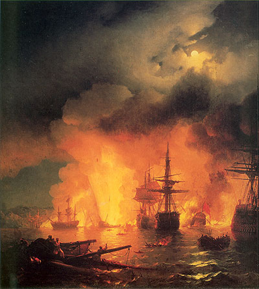 Tchesme Aivazovsky 1